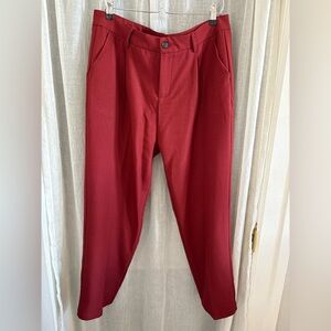 Women's Red Slacks size XL